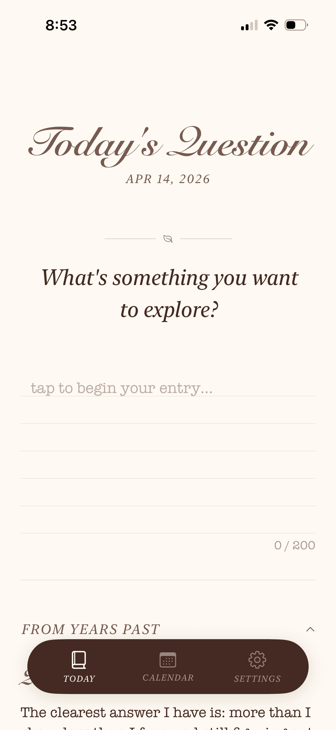 1q-a-day screenshot 1